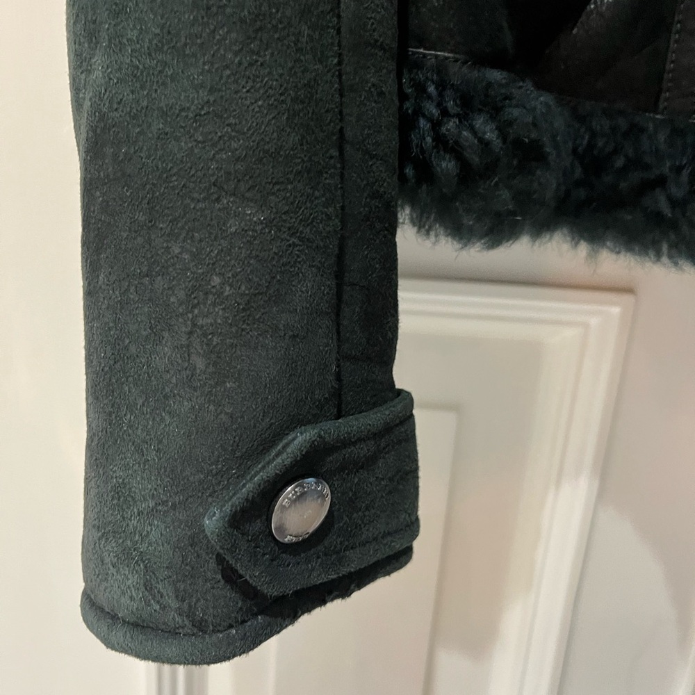 Burberry Brit Shearling Leather Jacket - Picture 3 of 16